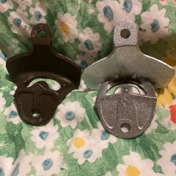 Wall Bottle Opener Bundle (2) Mounted Beer Bottle Opener - Picture 2 of 3